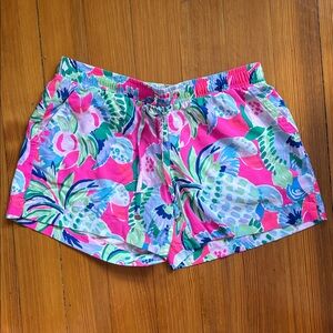 Lilly Pulitzer Pink Floral Women's Shorts